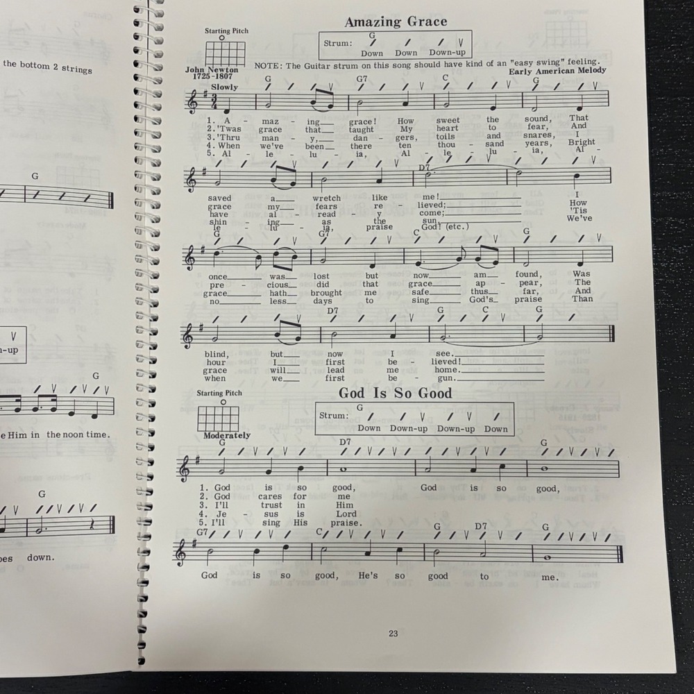 Mel Bay Gospel Guitar Method Vol 1 and Guitar Chords Instruction Book Lot - Picture 4 of 7
